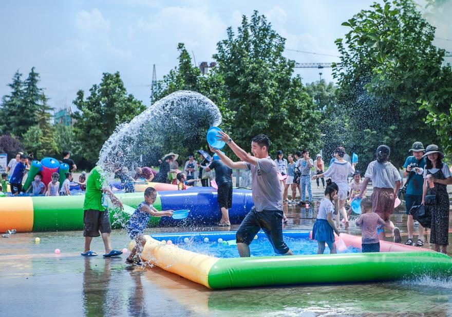 首屆潑水節嗨翻楊凌！休閑觀光活動引爆夏日狂歡